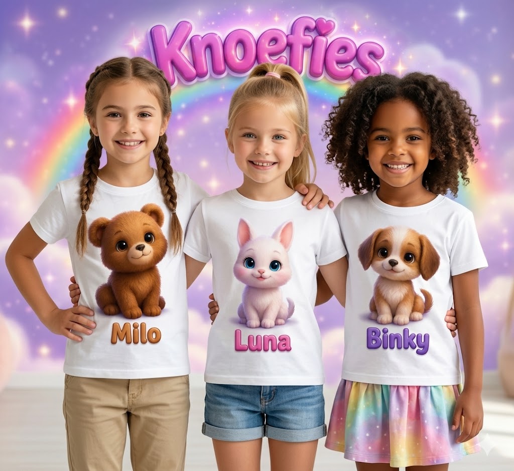Knoefies kleding 1. 3-meisjes